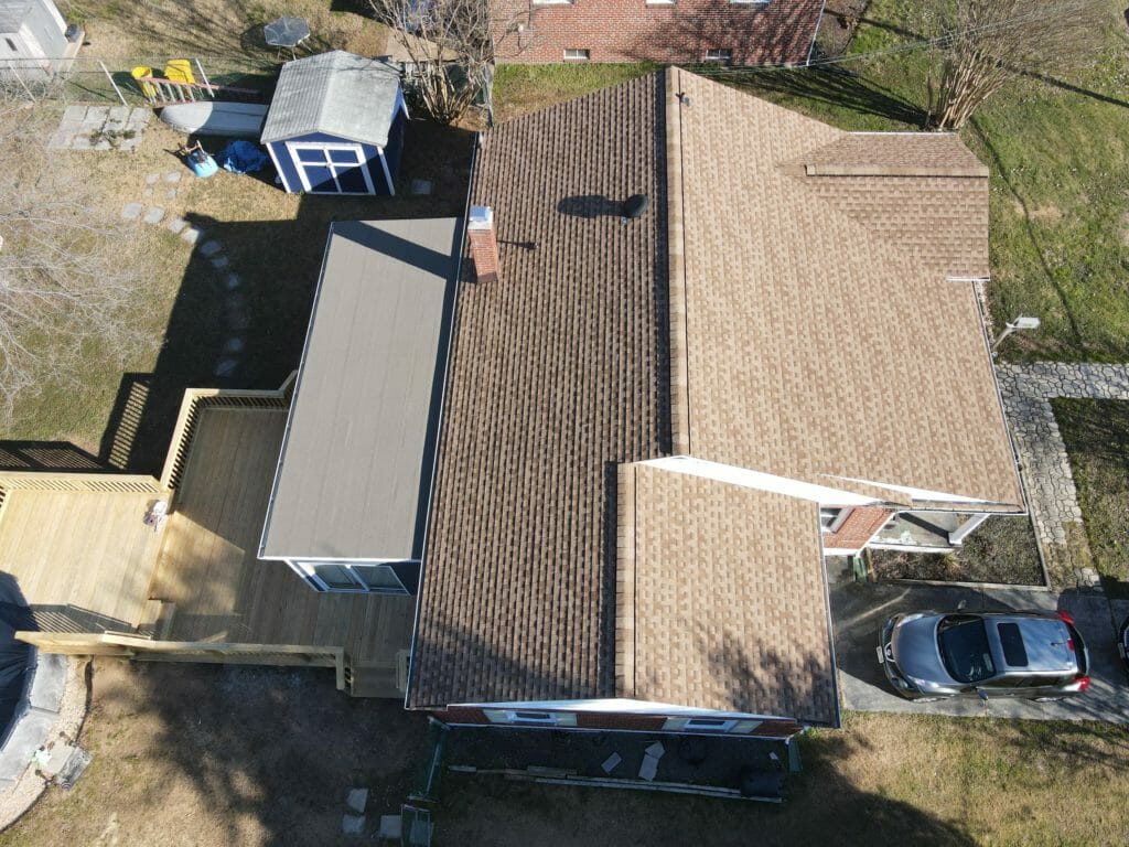 newly replaced roof