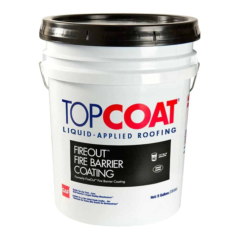 Bucket of Top Coat