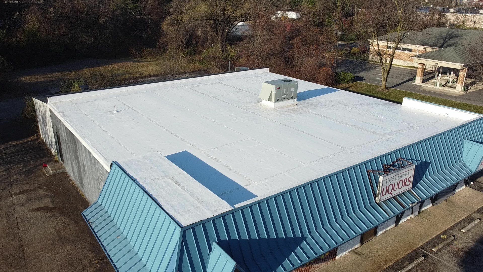 Commercial roof replacement in Anne Arundel County MD