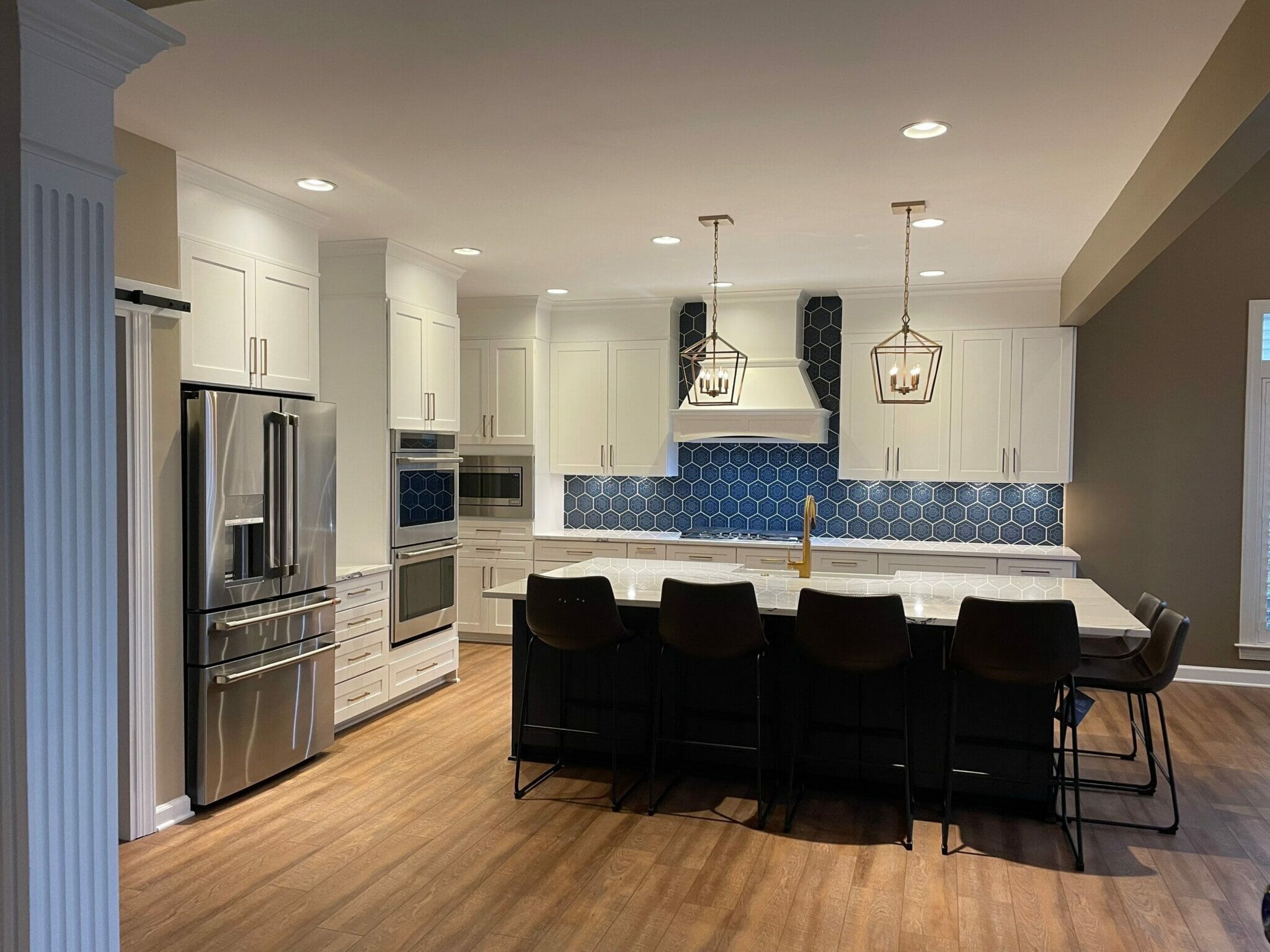 Newly remodeled kitchen in Maryland